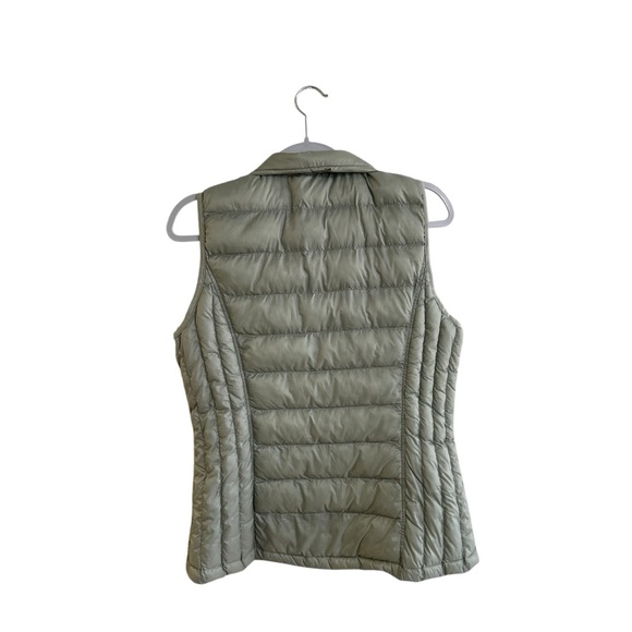 32 Degrees Heat Women’s Sage Green Lightweight Quilted Puffer Vest Size M - Picture 3 of 13